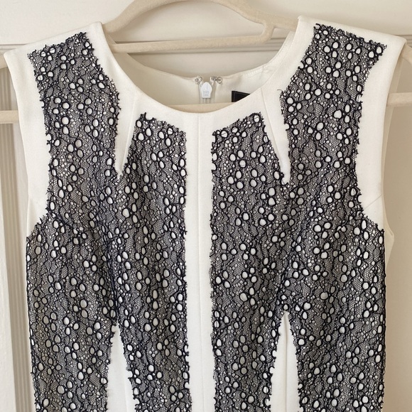 BCBG MAXAZRIA Rumor Lace Sheath Dress - Picture 2 of 16